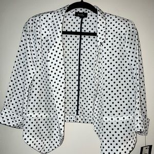Polka Dot Blazer